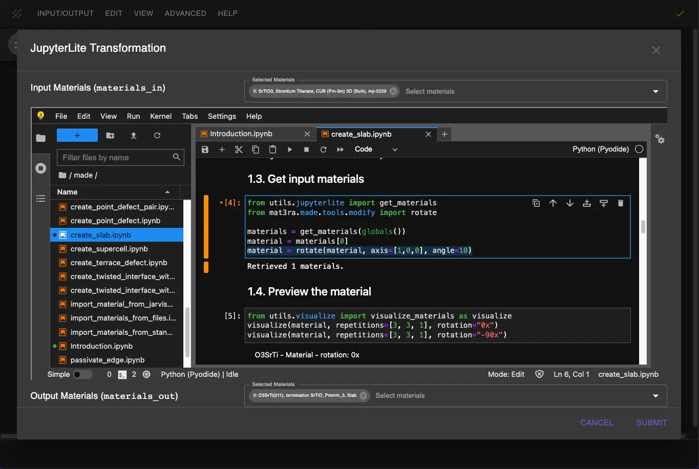 Rotate Material Rotate Material
